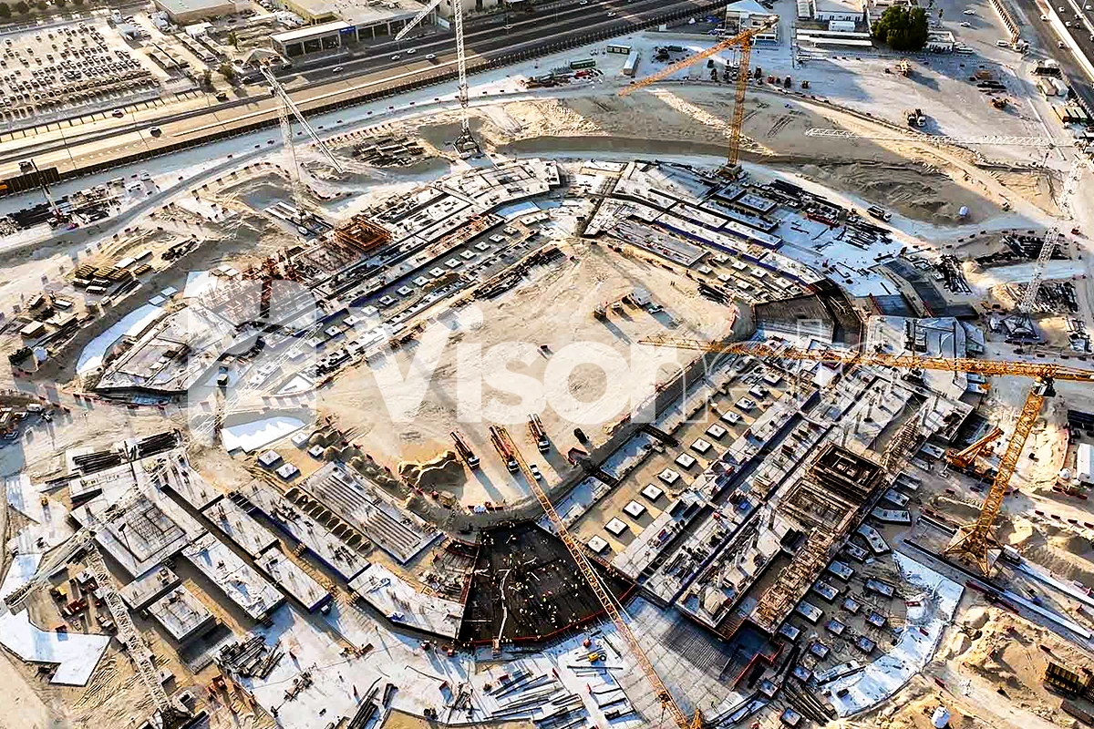 Sicherheitsnetze Typ "S" VISORNETS + Mückennetze VISORNETS - Aramco Stadium - Saudi-Arabien