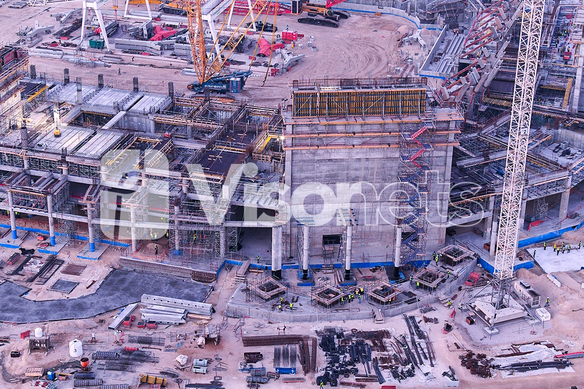 Sicherheitsnetze Typ "S" VISORNETS + Mückennetze VISORNETS - Aramco Stadium - Saudi-Arabien