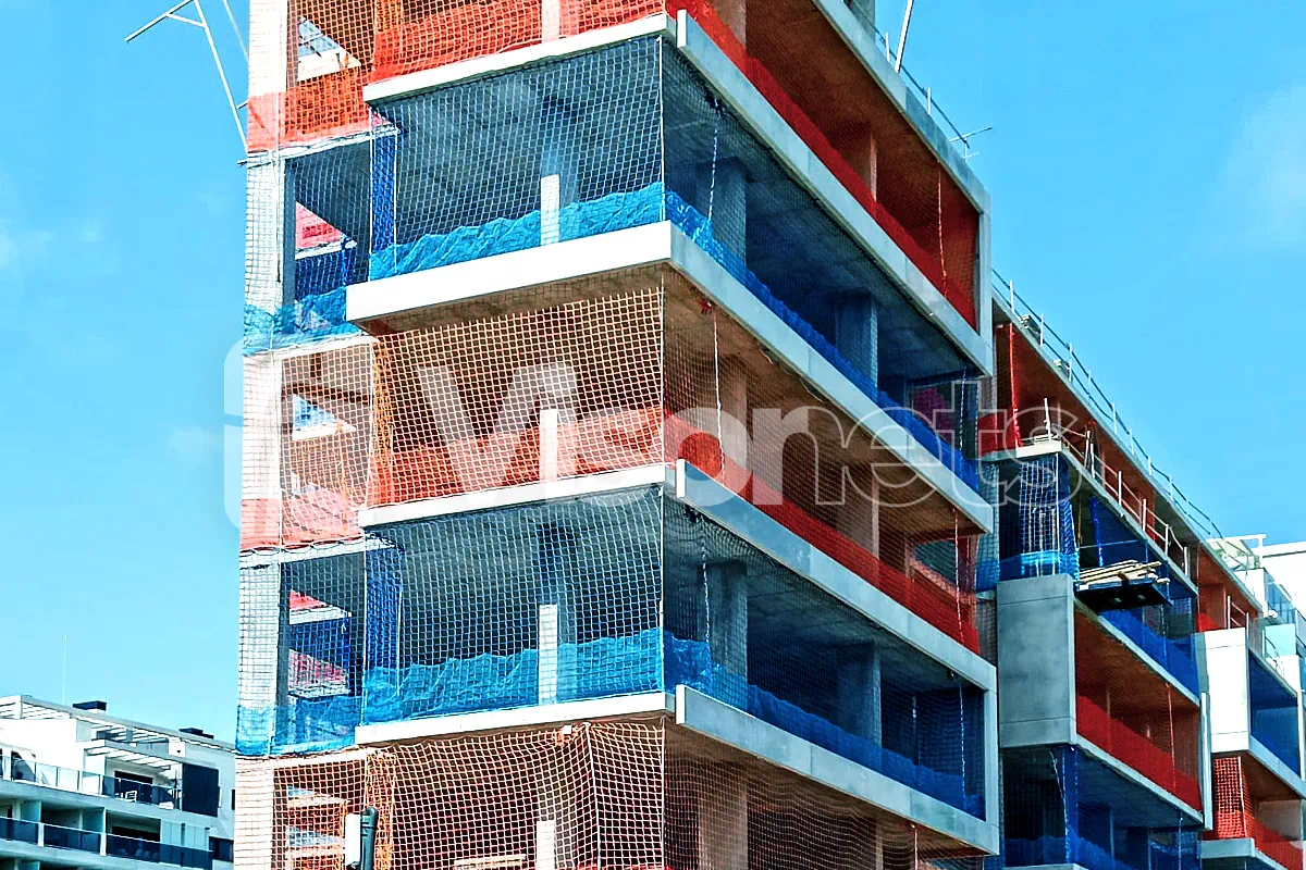 Visornets Vertikale Sicherheitsnetze Typ U Bauwerk - Perimeterabschluss - VISOR FALL ARREST NETS